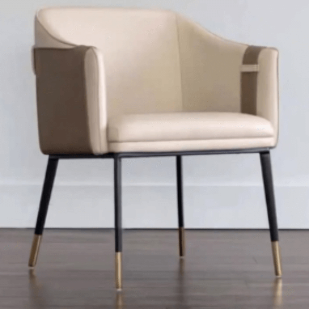 เก้าอี้ MJHOMEDESIGNS CH749 สีเบจ  L62XW63XH80 CM